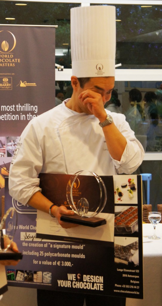 Sergio Shidomi campeao1 542x1024 - World Chocolate Masters Barry Callebaut