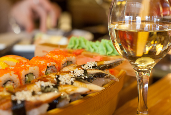 Comida japonesa - Como Harmonizar Vinhos com Pratos Diferentes
