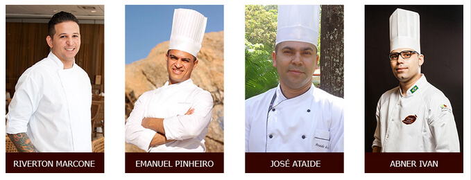 Sirha Rio de Janeiro Chefs Candidatos Pâtissiers e Chocolatiers Coupe du Monde de la Pâtisserie Brasil - Sirha Rio