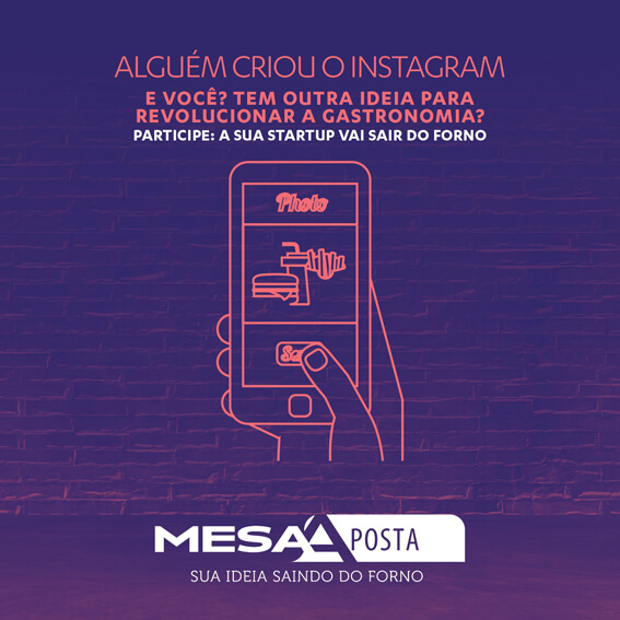 Campanha Mesaposta instagram - Mesa Aposta novidade na Semana Mesa SP