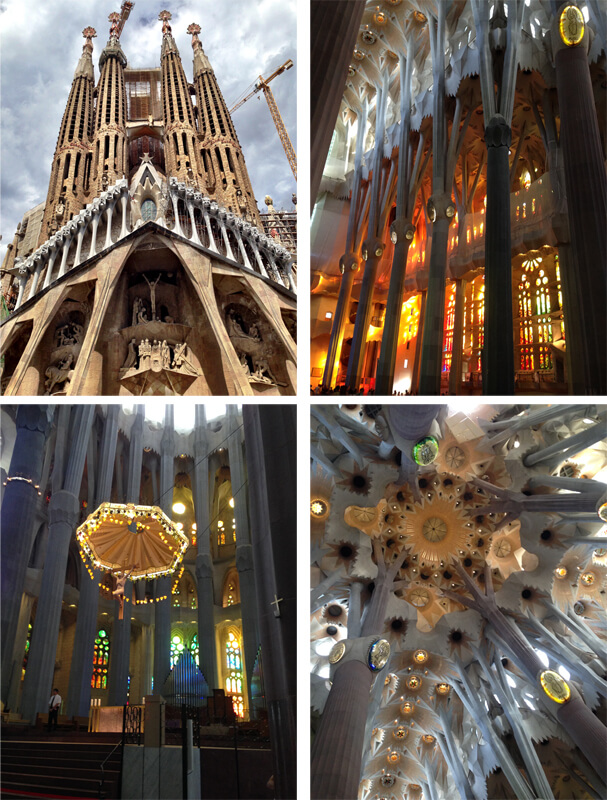 Barcelona Sagrada Família foto Cuecas na Cozinha - Onde Comer em Barcelona